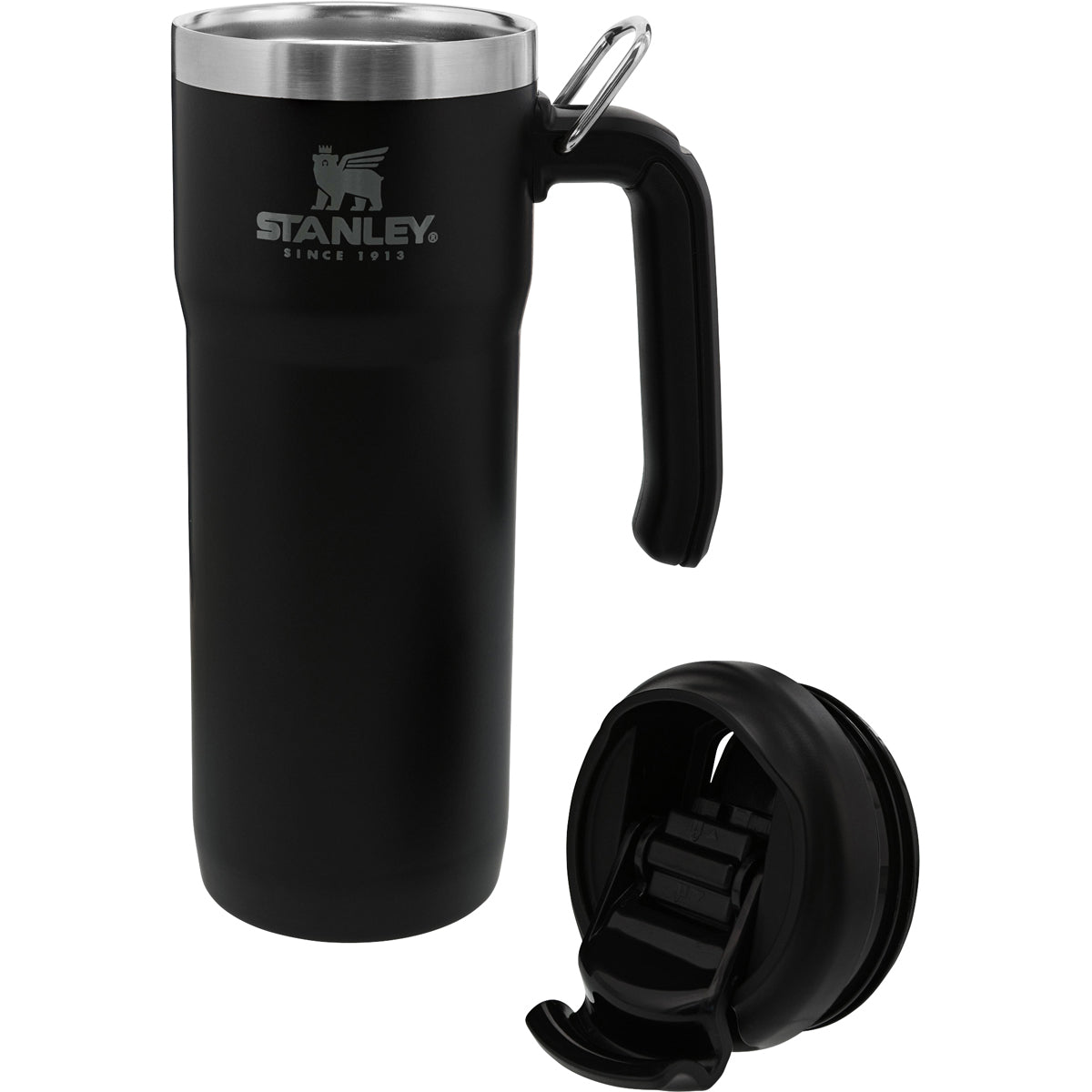 Stanley 20 oz. Classic TwinLock Insulated Stainless Steel Travel Mug with Handle - Forza Sports