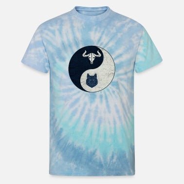 Reel Life Yin Yang Mahi Ocean Washed T-Shirt - Dress Blues - Forza Sports