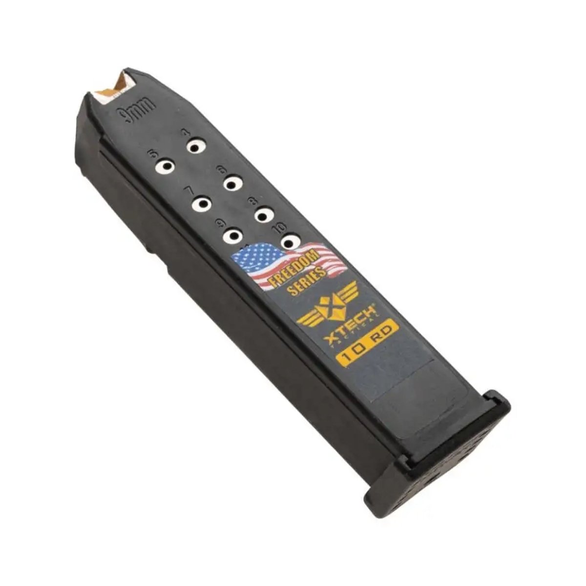 XTech Tactical Steel Reinforced 10/15 9mm 10 - Round Magazine for GLOCK 26 XT30323 - Forza Sports