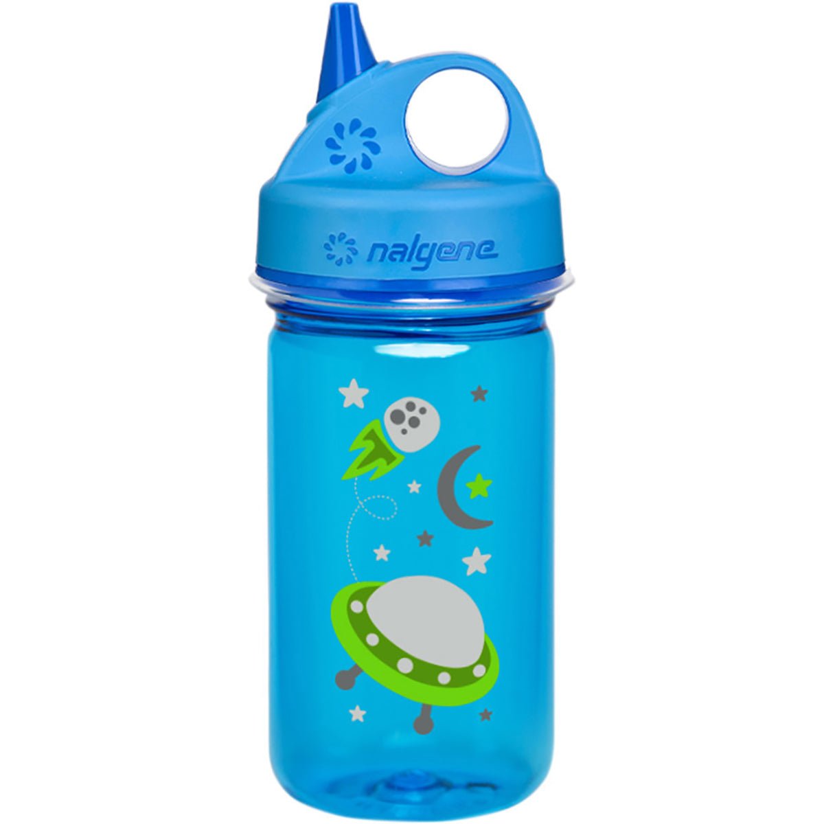 Nalgene Sustain 12 oz. Tritan Grip 'n Gulp Water Bottle - Blue Space/Blue - Forza Sports