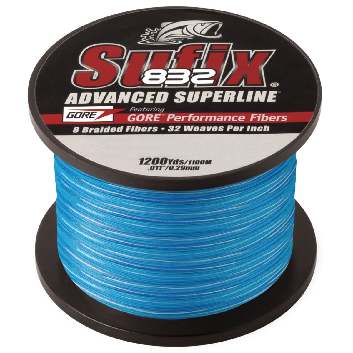 Sufix 832 Advanced Superline Braid Fishing Line, 1200 Yard Spool