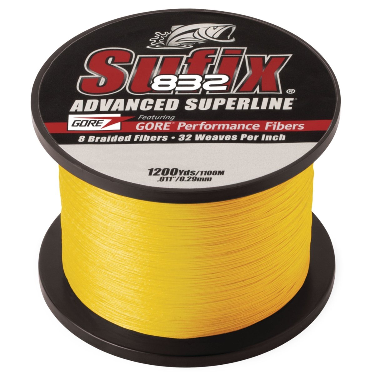 Sufix 832 Advanced Superline Braid Fishing Line, 1200 Yard Spool