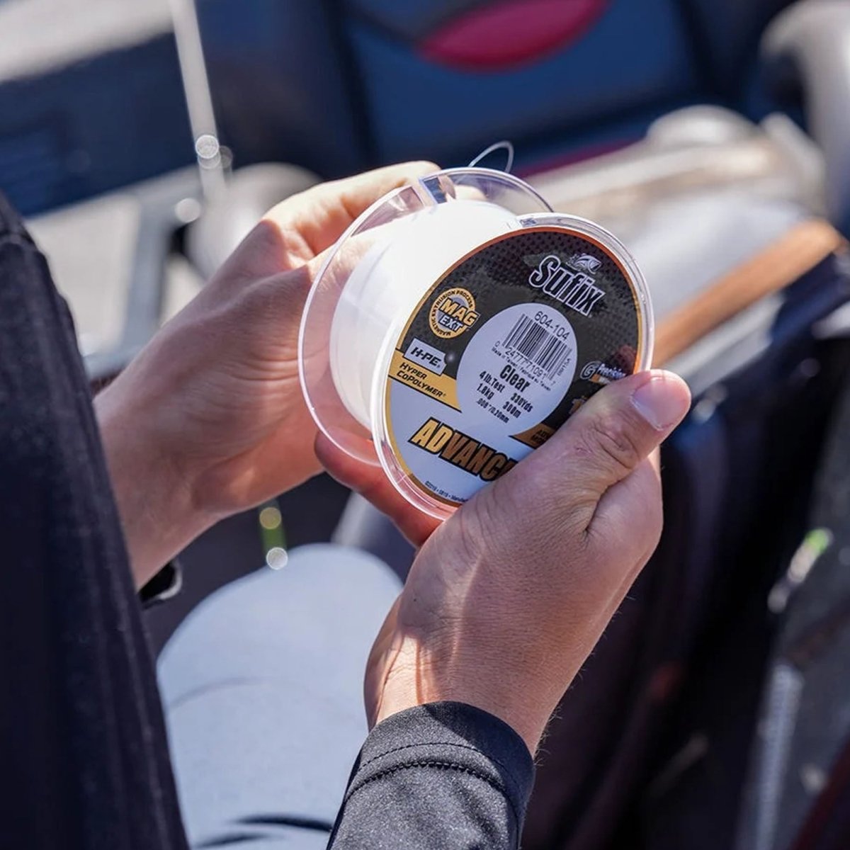 Sufix Advance Monofilament Fishing Line. 330 Yds - Lo - Vis Green - Forza Sports