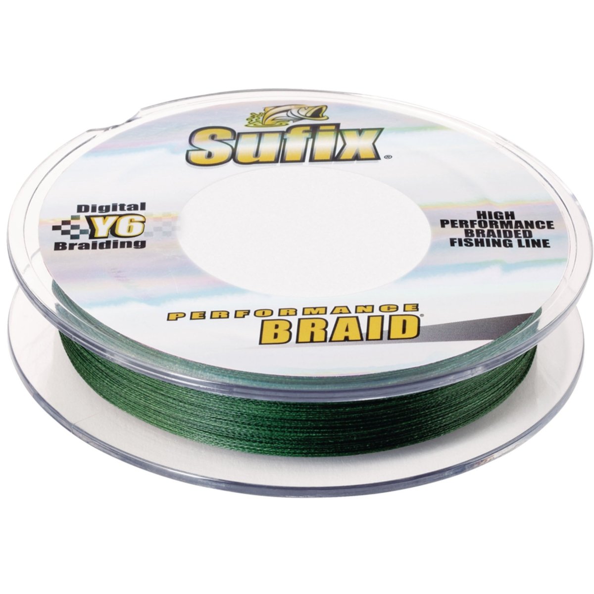 Sufix Performance Braid Fishing Line, 100 Yds. - Lo - Vis Green - Forza Sports