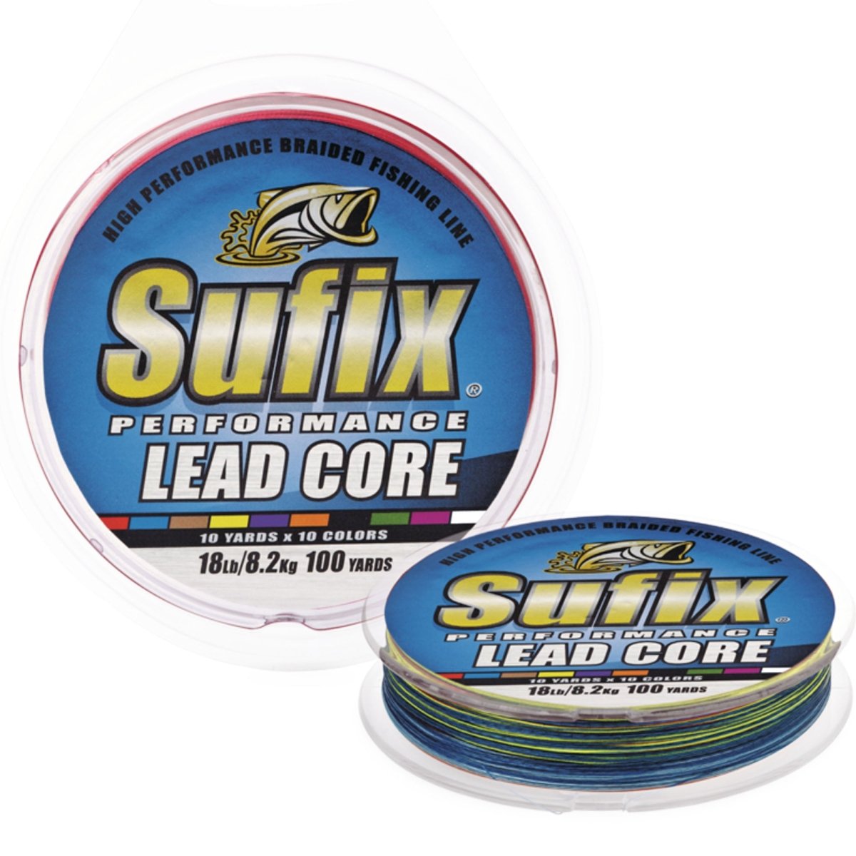 Sufix Performance Lead Core Fishing Line, 200 Yds. - Multicolor - Forza Sports