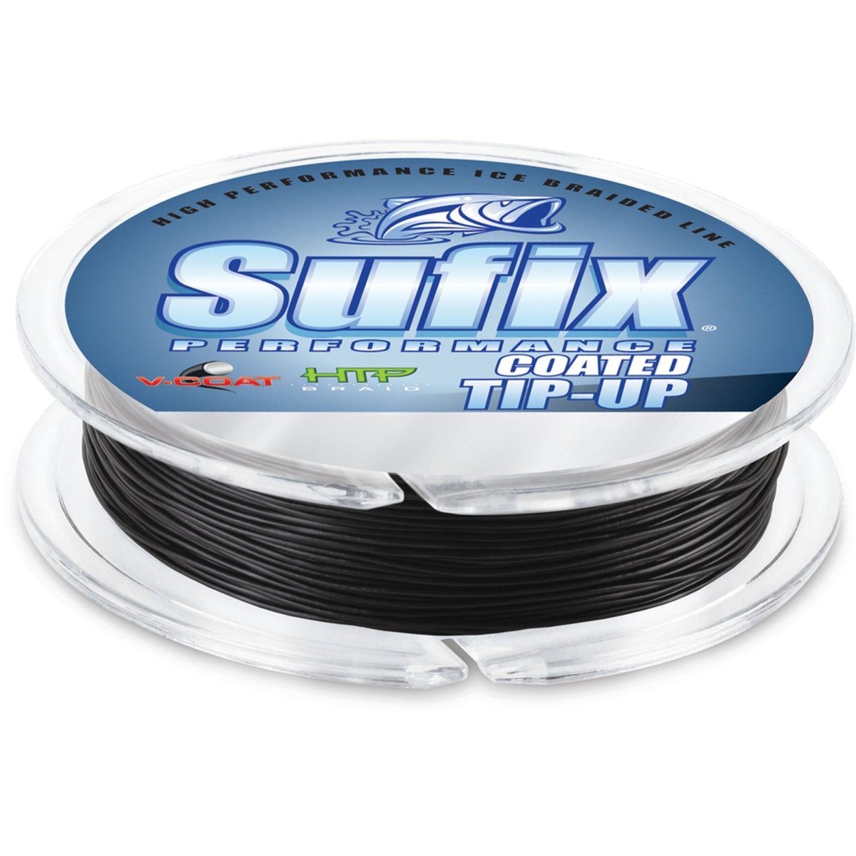 Sufix Performance Tip-Up Ice Braid: 15 lb.; Black; 50 yds