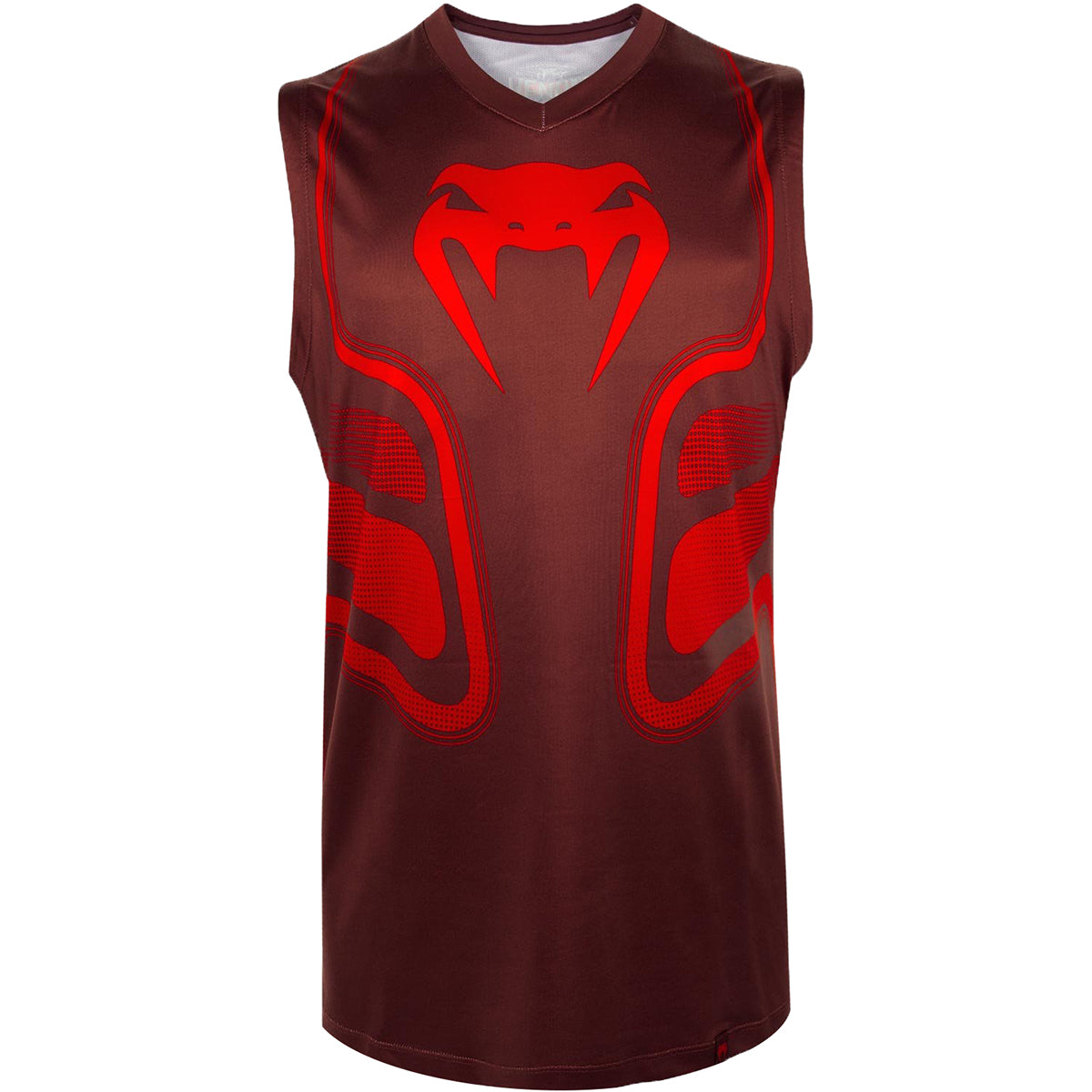 Venum Tempest 2.0 Dry Tech X-Fit Crewneck Tank Top - Red/Red Venum