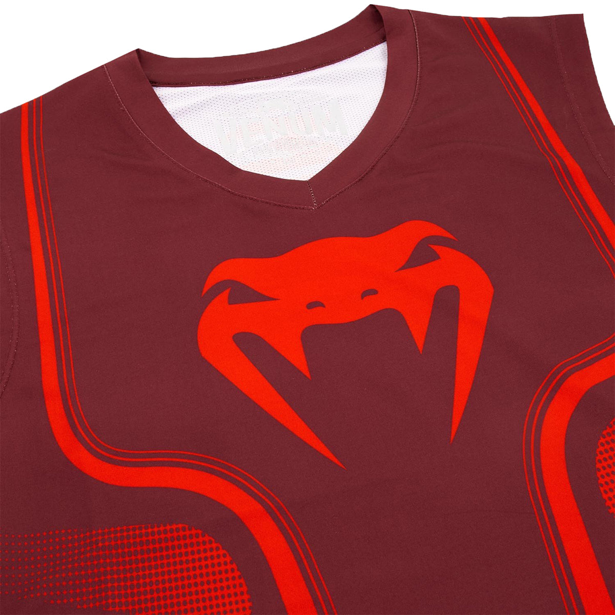 Venum Tempest 2.0 Dry Tech X-Fit Crewneck Tank Top - Red/Red Venum