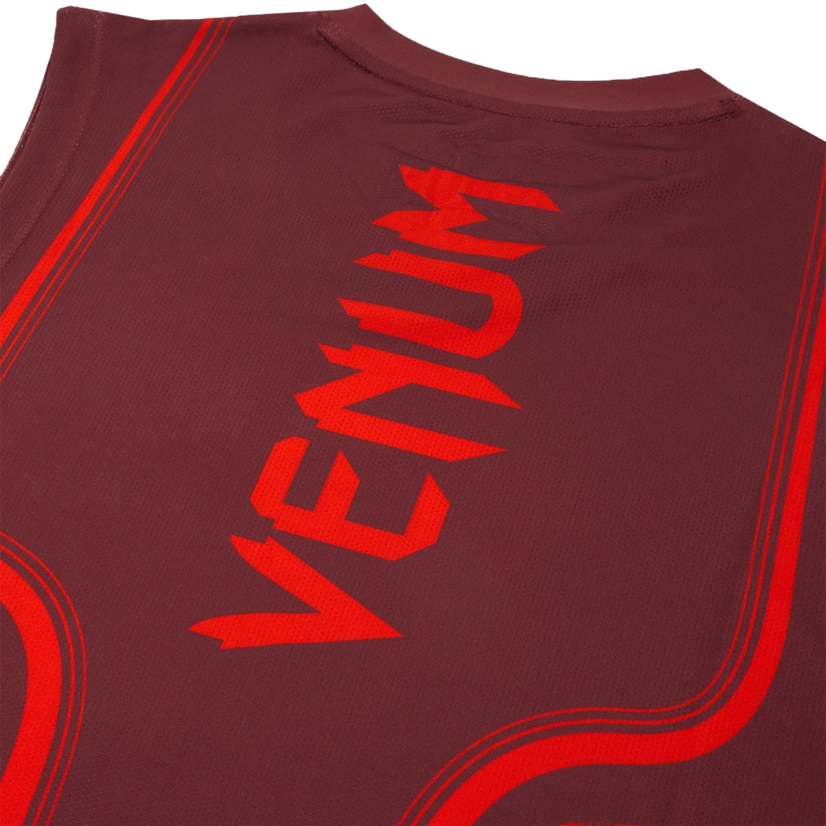 Venum Tempest 2.0 Dry Tech X-Fit Crewneck Tank Top - Red/Red Venum