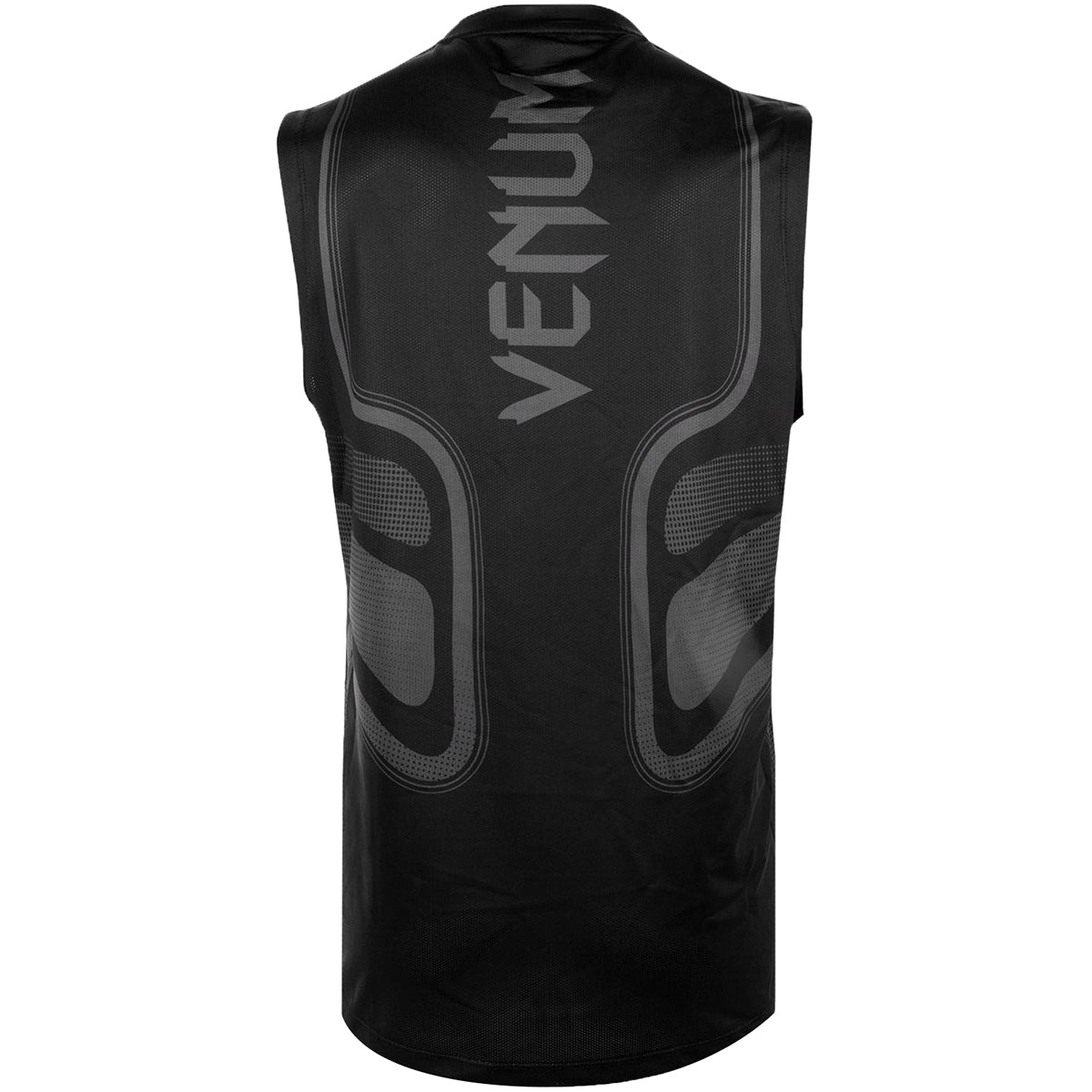 Venum Tempest 2.0 Dry Tech X-Fit Crewneck Tank Top - Black/Gray Venum