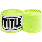 Title Boxing 180" Semi Elastic Mexican Handwraps - Neon Lime - Forza Sports