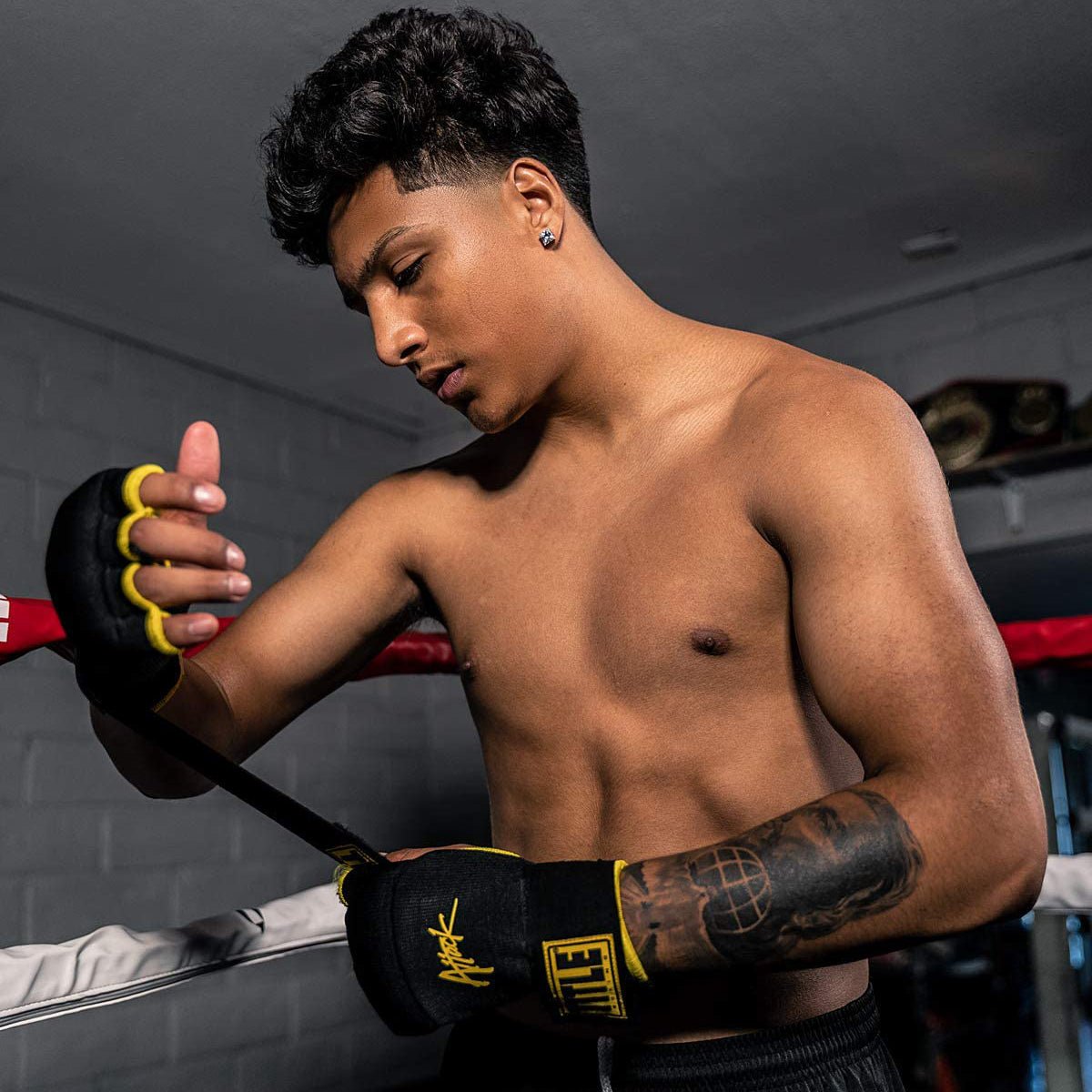 Title Boxing Attack Nitro Speedwraps Black/Yellow – Forza Sports