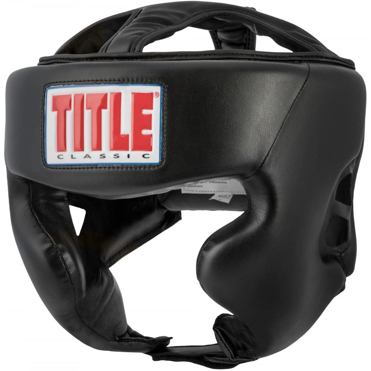 Title Boxing Classic Hi-Performance Training Headgear 2.0 - Black Title Boxing