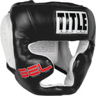 Title Boxing Gel World Full Face Training Headgear - Black