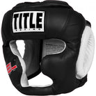 Title Boxing Gel World Full Face Training Headgear - Black