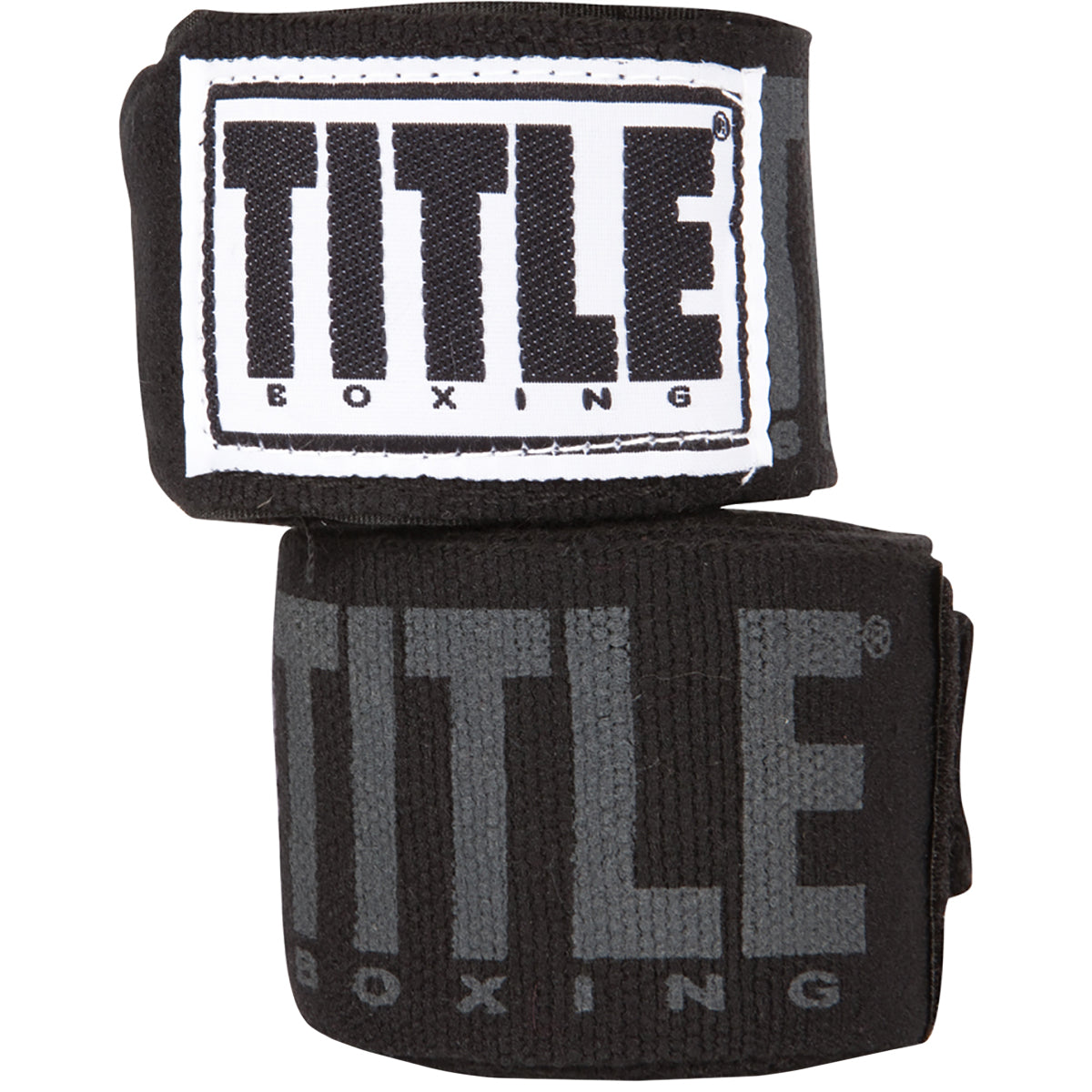 Title Boxing Power-Flex Elite 180" Fist Wraps - Black Title Boxing