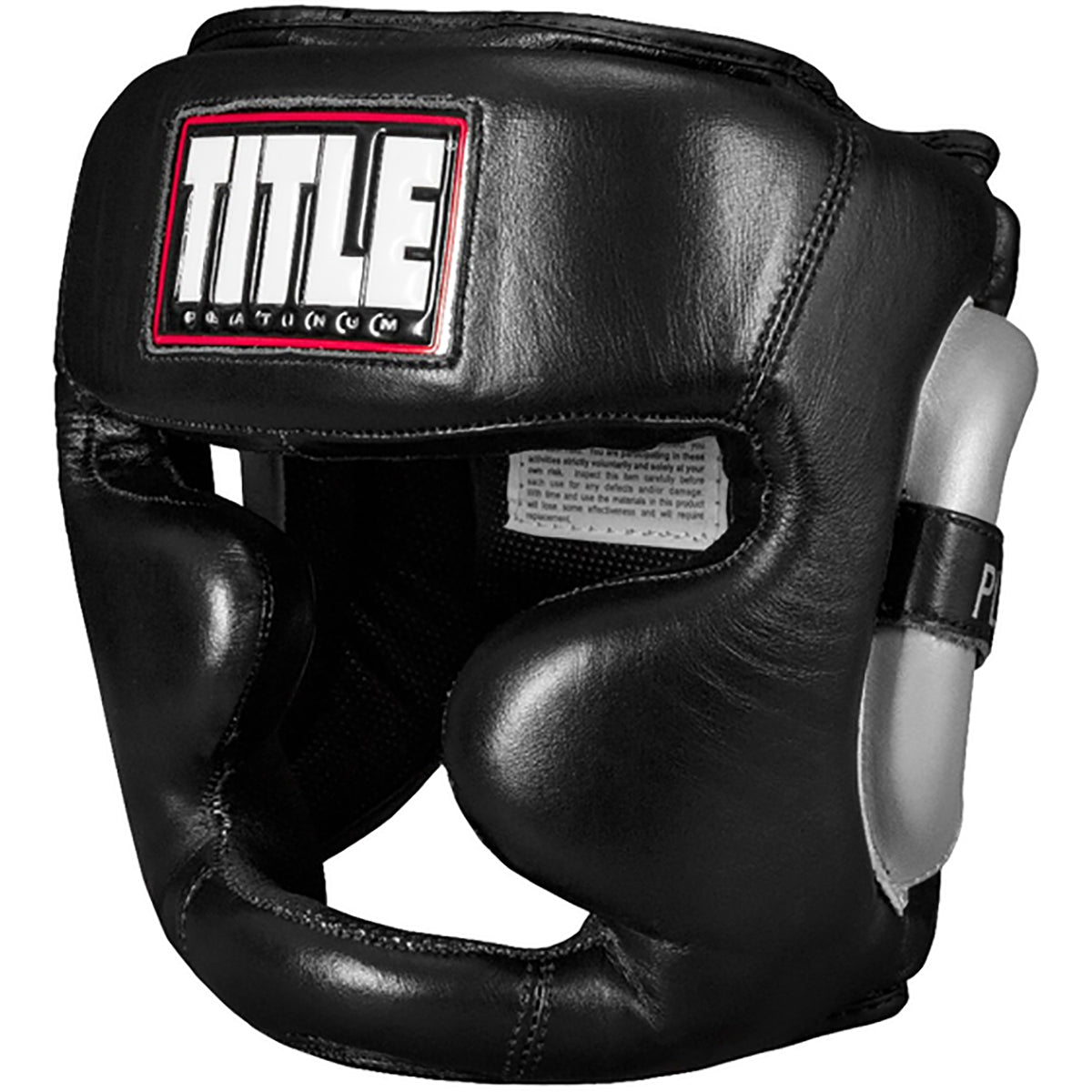 Title Boxing Platinum Premier Full Training Headgear 2.0 - Black Title Boxing