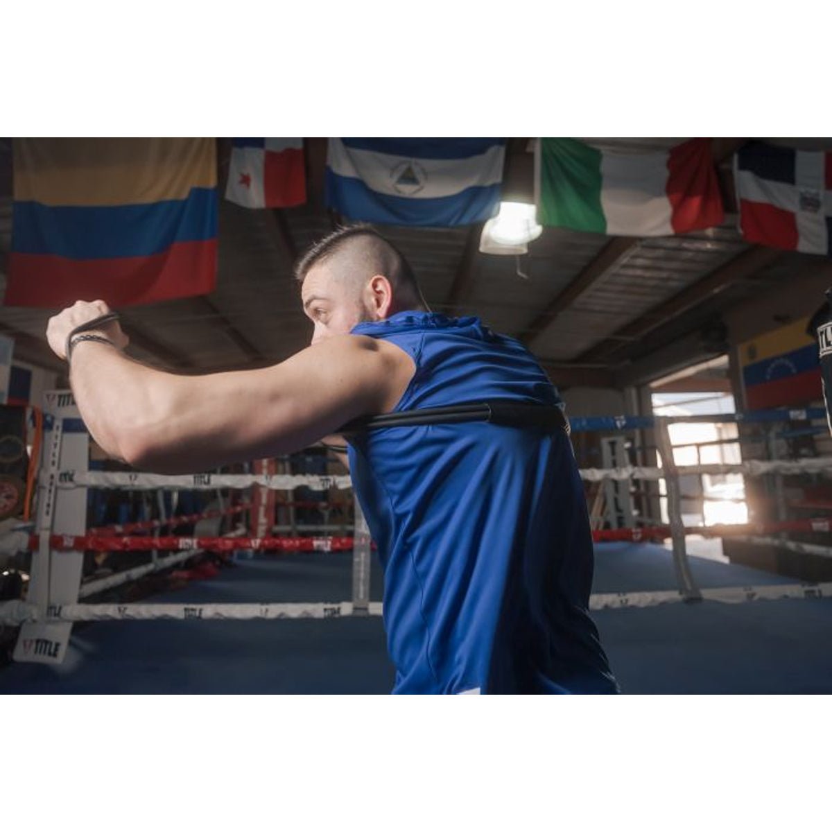 टाइटल बॉक्सिंग प्रो शैडो बॉक्सर 2.0 - ब्लैक - फोर्ज़ा स्पोर्ट्स