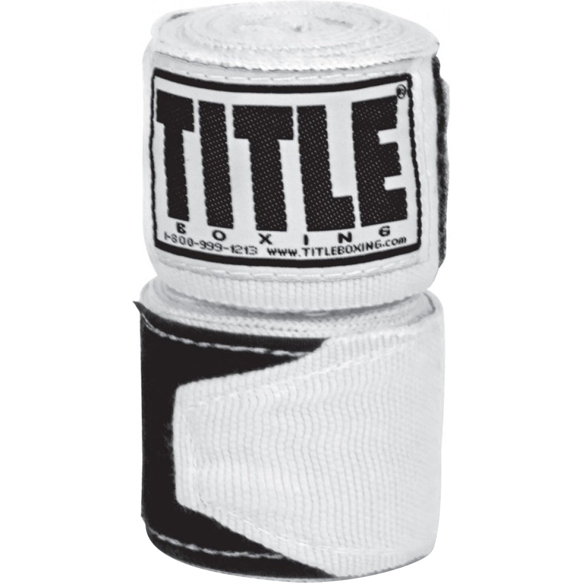 Title Boxing 180" Semi Elastic Mexican Handwraps - White - Forza Sports