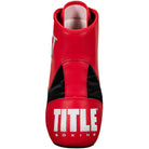 Title Boxing Speed-Flex Encore Mid-Length Boxing Shoes - 11 - Red/Black - Forza Sports