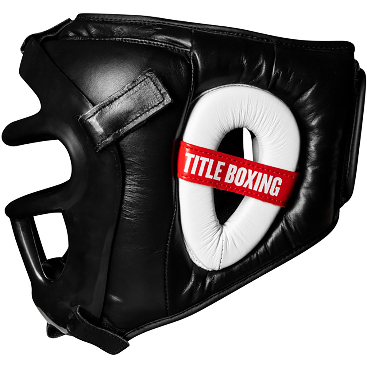 Title Boxing Universal No-Contact Training Headgear 2.0 - Black/White/Red Title Boxing