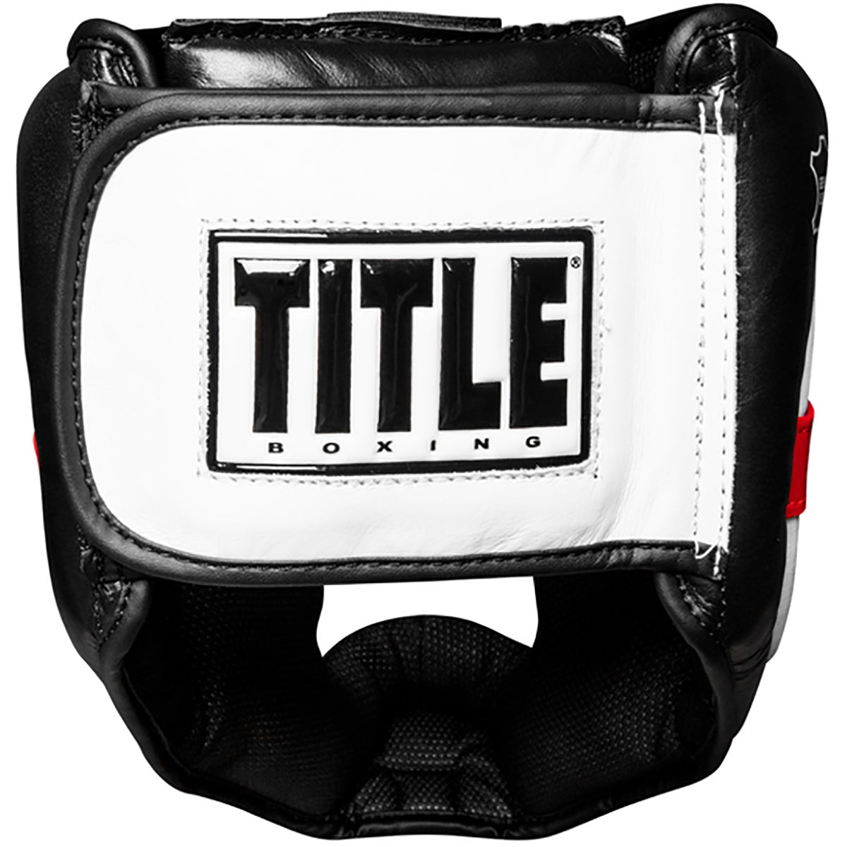 Title Boxing Universal No-Contact Training Headgear 2.0 - Black/White/Red Title Boxing