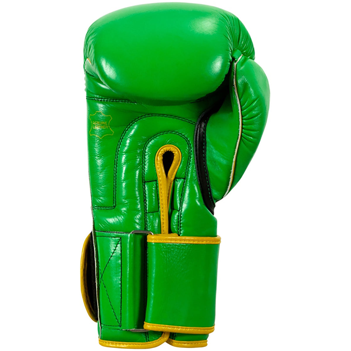 Title Boxing WBC Hook and Loop Bag Gloves - Green/Black 14 oz.