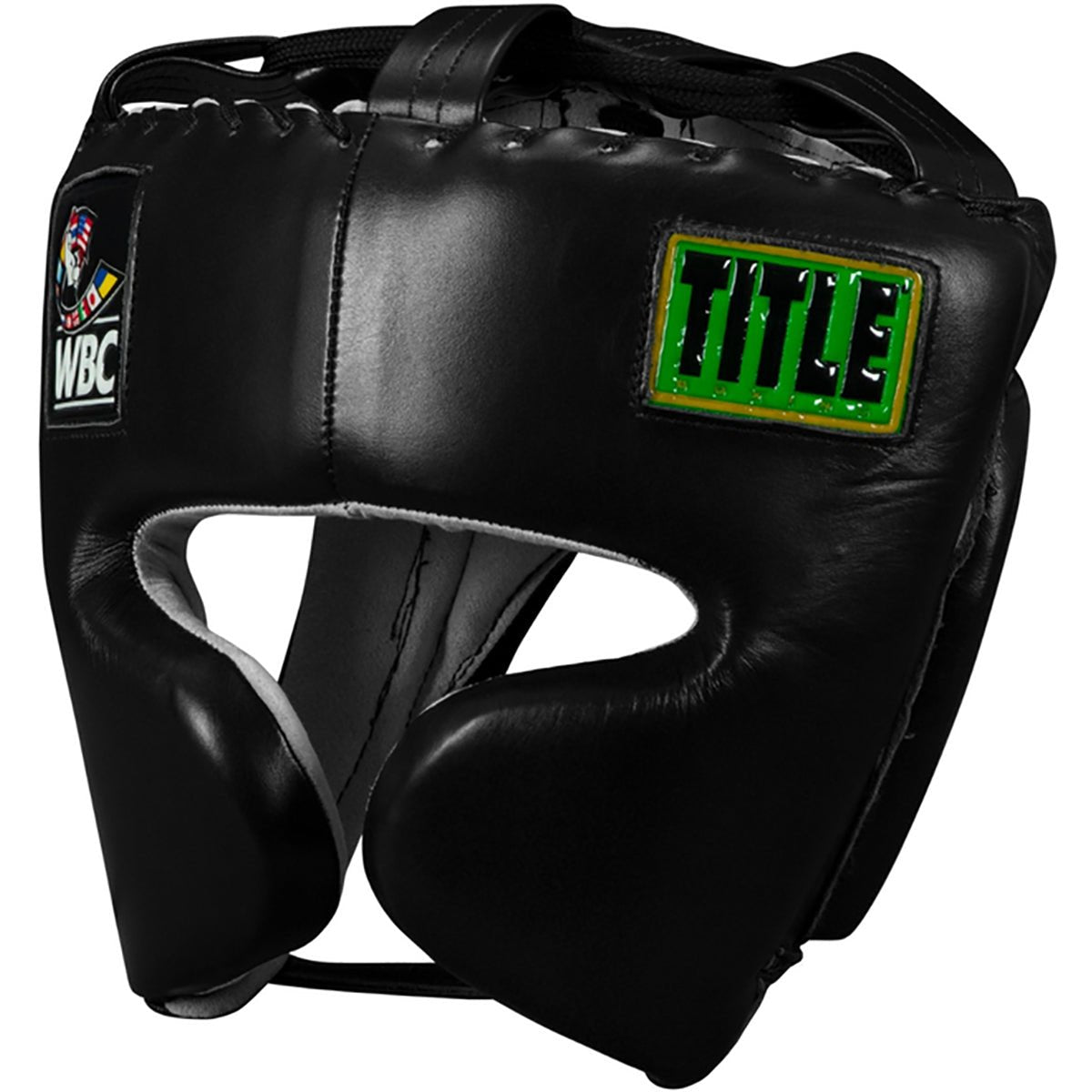 Title Boxing WBC Sparring Headgear Black1
