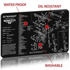 TekMat Original Gun Cleaning Mat - 17" X 11" - Beretta 92 - Forza Sports