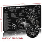 TekMat Original Gun Cleaning Mat - 17" X 11" - Ruger LC9™ - Forza Sports