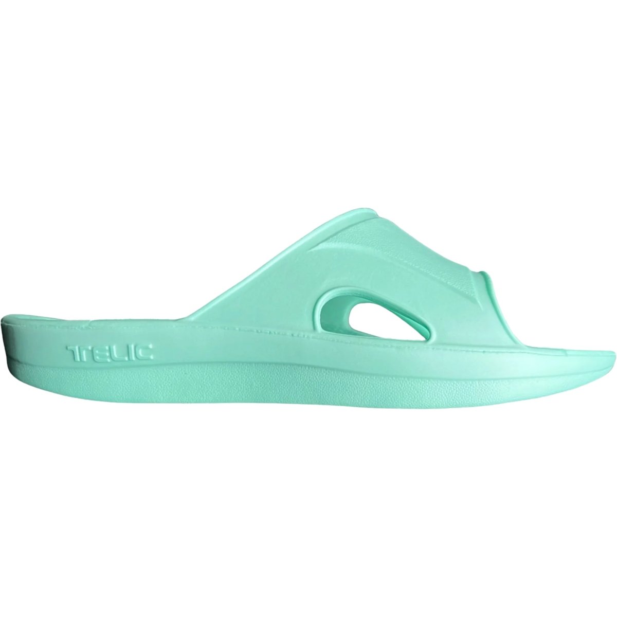 Telic Recharge Arch Support Comfort Slide Sandals Seafoam Pearl