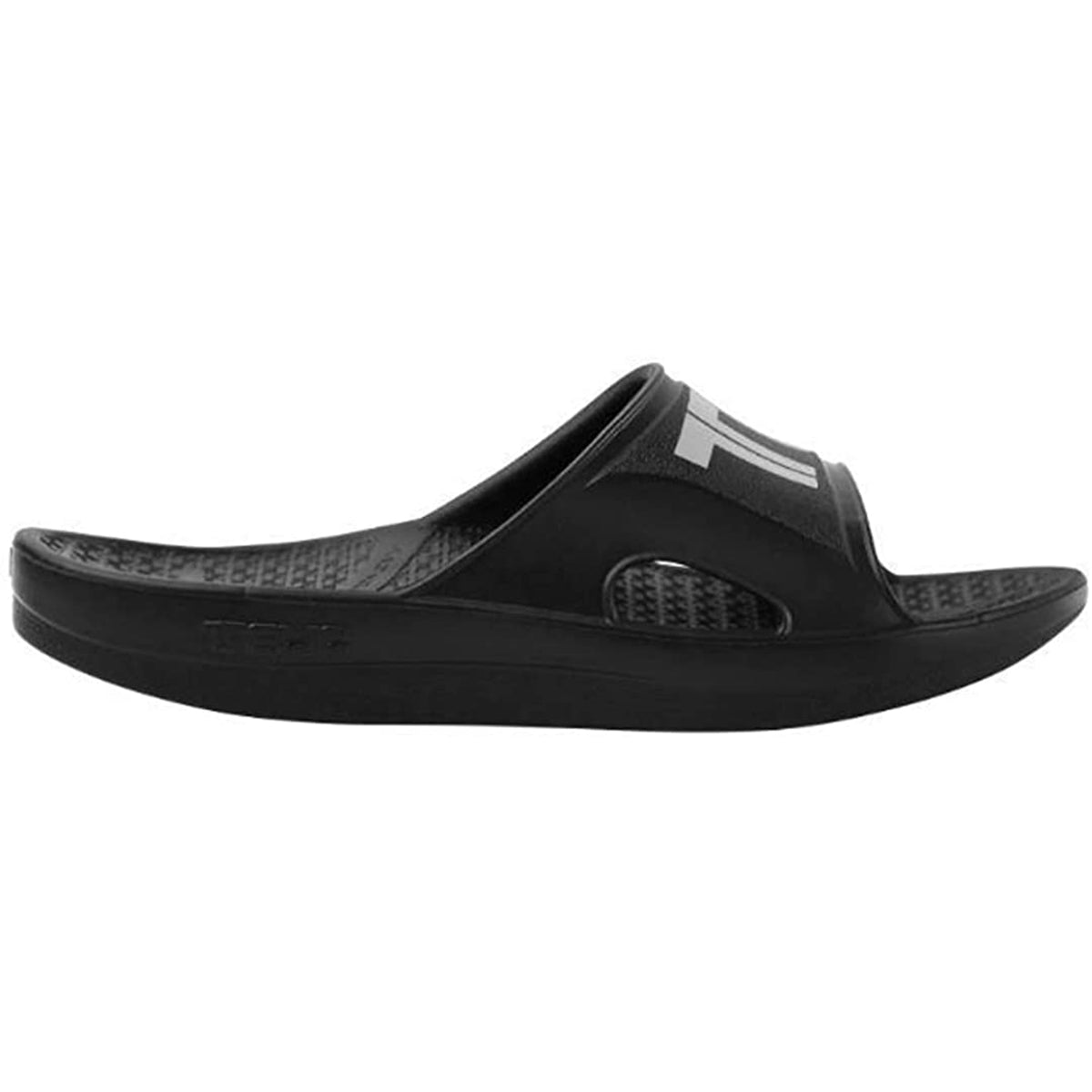 Telic Recharge Arch Support Comfort Slide Sandals Midnight Black
