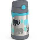 Thermo Kids 10 oz. Foogo Vaccum Insulated Stainless Steel Straw Bottle - Forza Sports