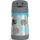 Thermo Kids 10 oz. Foogo Vaccum Insulated Stainless Steel Straw Bottle - Forza Sports