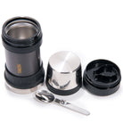 Thermos - Stainless Steel Vaccuum Insulated 16 oz. Work Series Food Jar - Black - Forza Sports