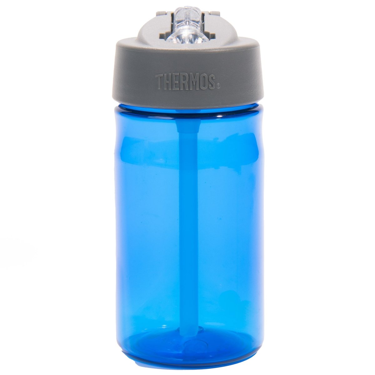 Thermos - 12 oz. Tritan Flip - Straw Bottle - Blue Smoke - Forza Sports