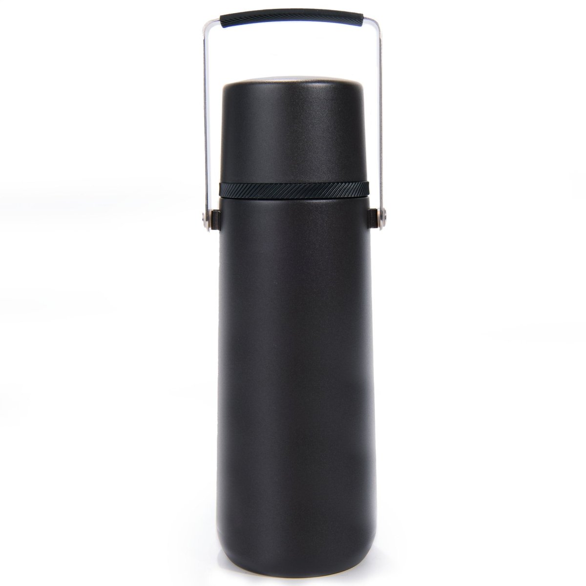 Thermos - 40 oz Stainless Steel Vacuum Insulated Beverage Bottle - Espresso Black - Forza Sports