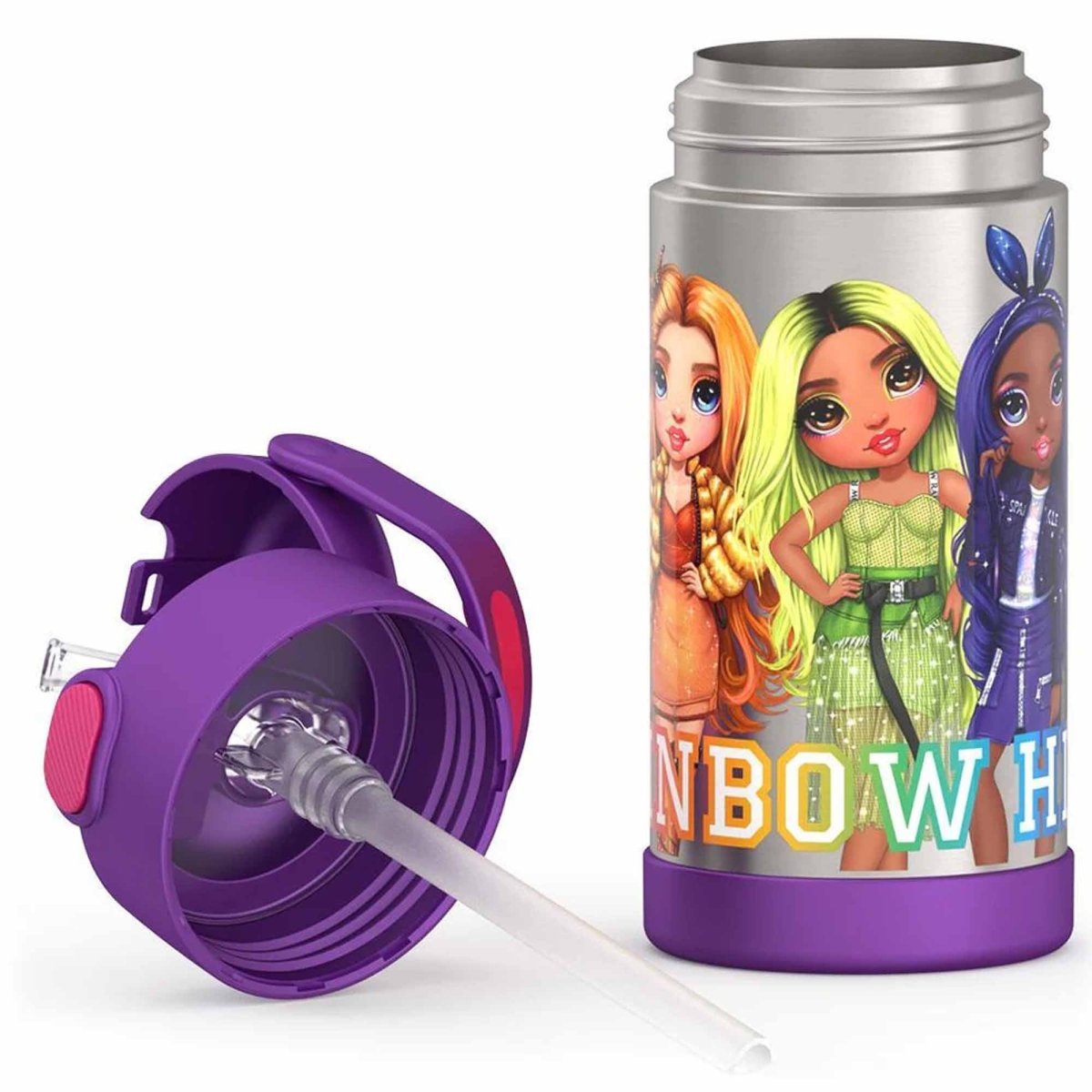 Thermos - 12oz FUNtainer® Water Bottle - Rainbow High - Forza Sports