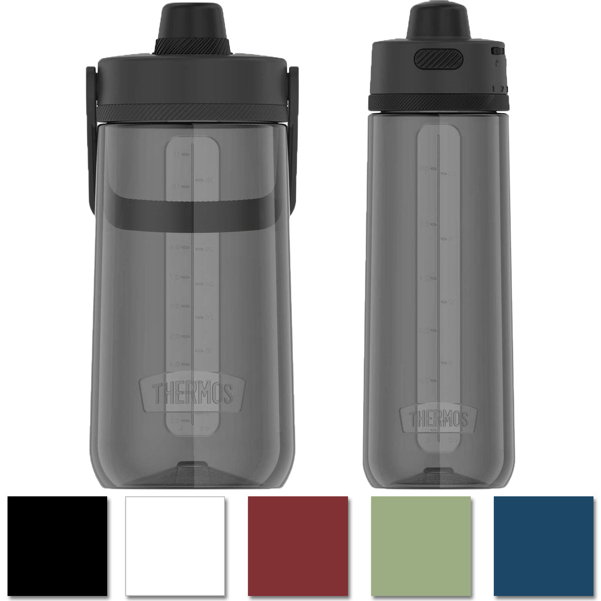 Thermos Alta Hard Plastic Hydration Water Bottle with Spout Thermos