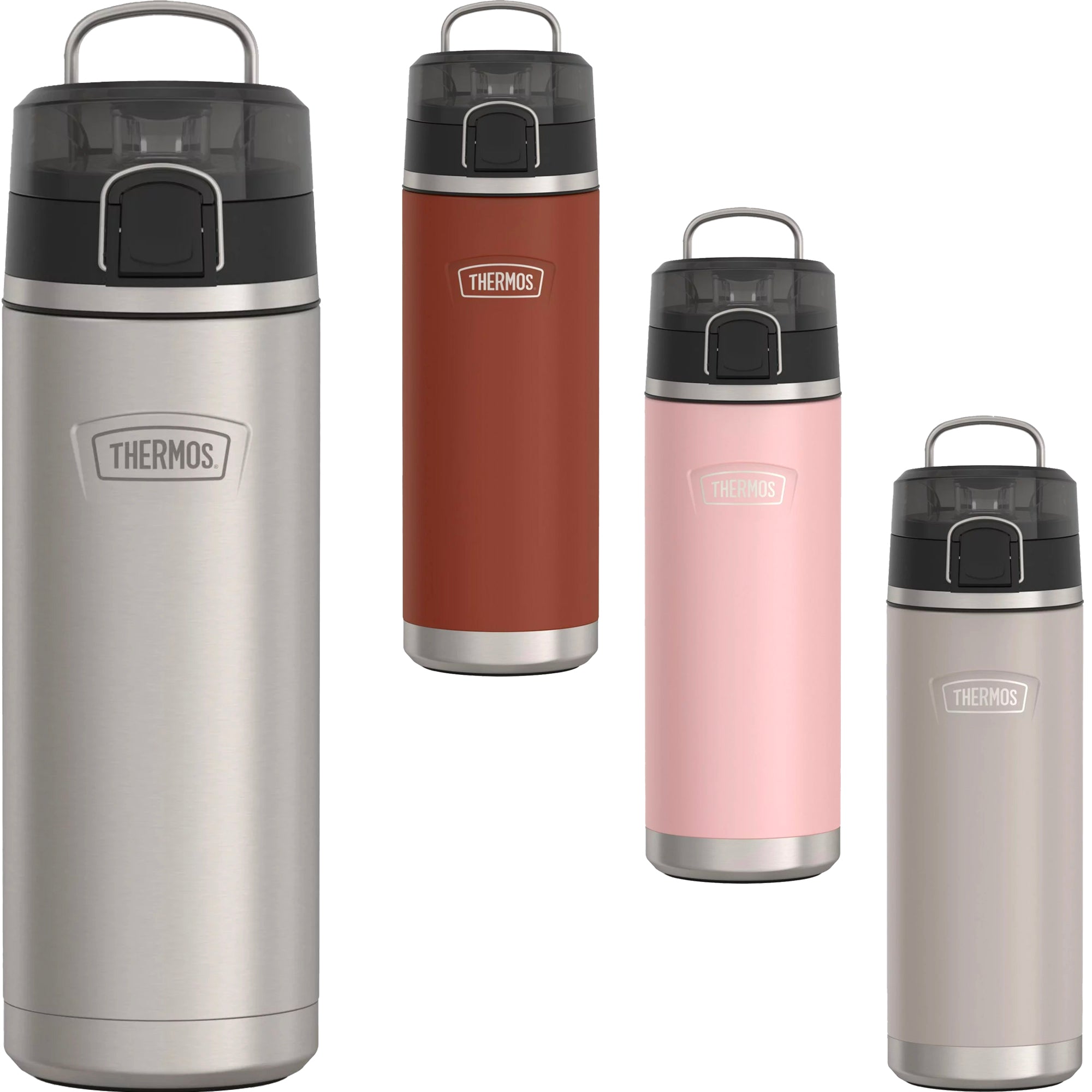 Thermos 24 oz. Icon Vacuum Insulated Stainless Steel Spout Water Bottle Thermos