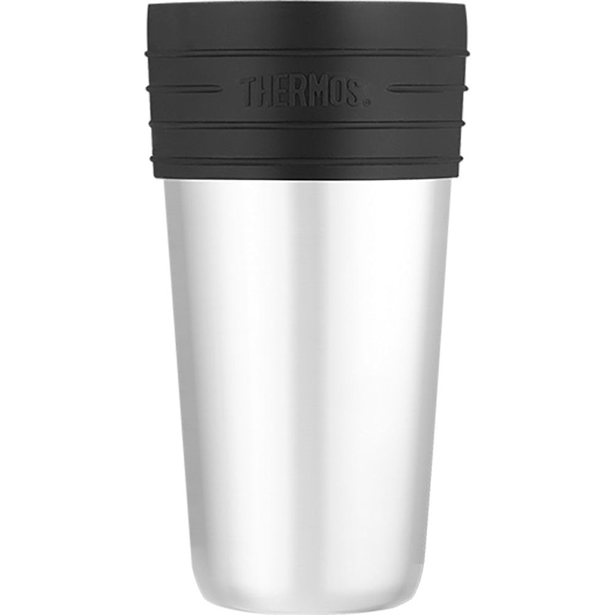 Thermos Vacuum Insulated Stainless Steel Coffee Cup Insulator - Silver/Gray Thermos