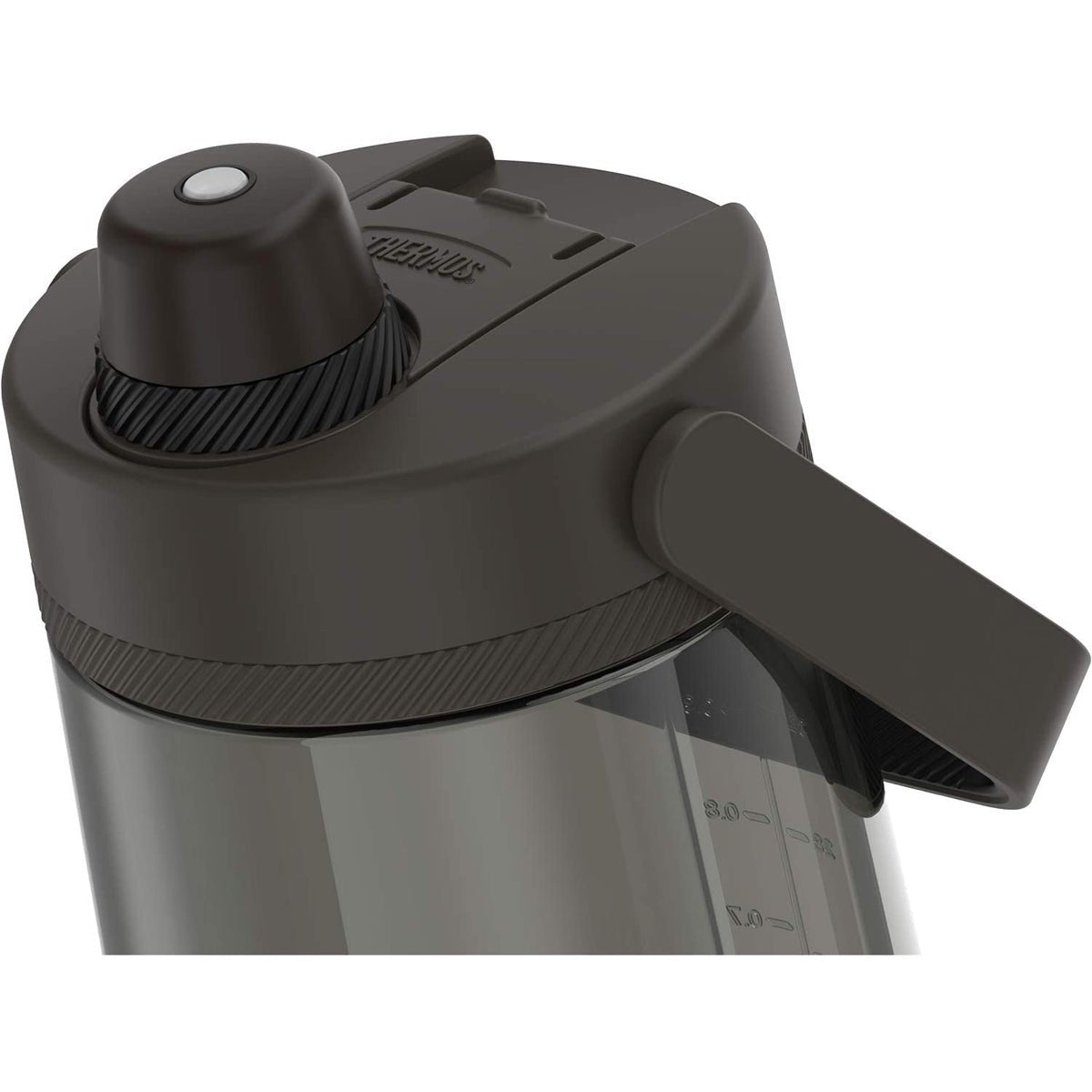 थर्मस अल्टा हार्ड प्लास्टिक हाइड्रेशन पानी की बोतल टोंटी के साथ - फोर्ज़ा स्पोर्ट्स