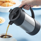 Thermos 34 oz. Insulated Stainless Steel Gourmet Coffee Press - Silver/Black Thermos