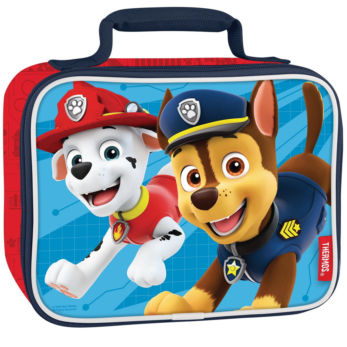 Thermos Kid's Paw Patrol Soft Lunch Box - Dark Blue/Red Thermos