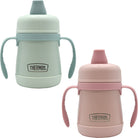 Thermos Baby 7 oz. Vacuum Insulated Stainless Steel Sippy Cup with Handles Thermos