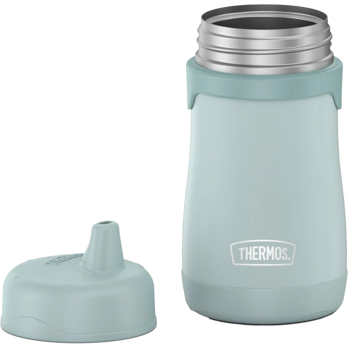 Thermos Baby 10 oz. Simple Pastels Insulated Stainless Steel Sippy Cup - Mint - Forza Sports
