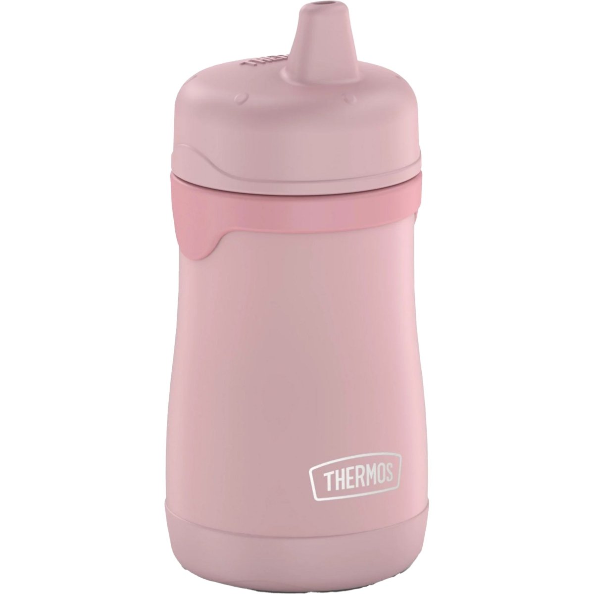 Thermos Baby 10 oz. Simple Pastels Insulated Stainless Steel Sippy Cup - Rose - Forza Sports