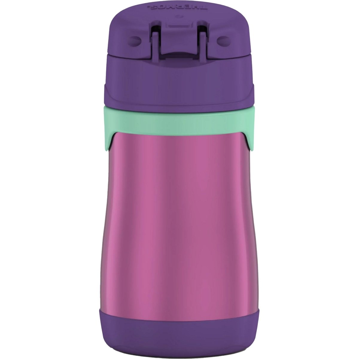 Thermos Kid's 10 oz. Vacuum Insulated Stainless Steel Water Bottle - Purple/Teal - Forza Sports