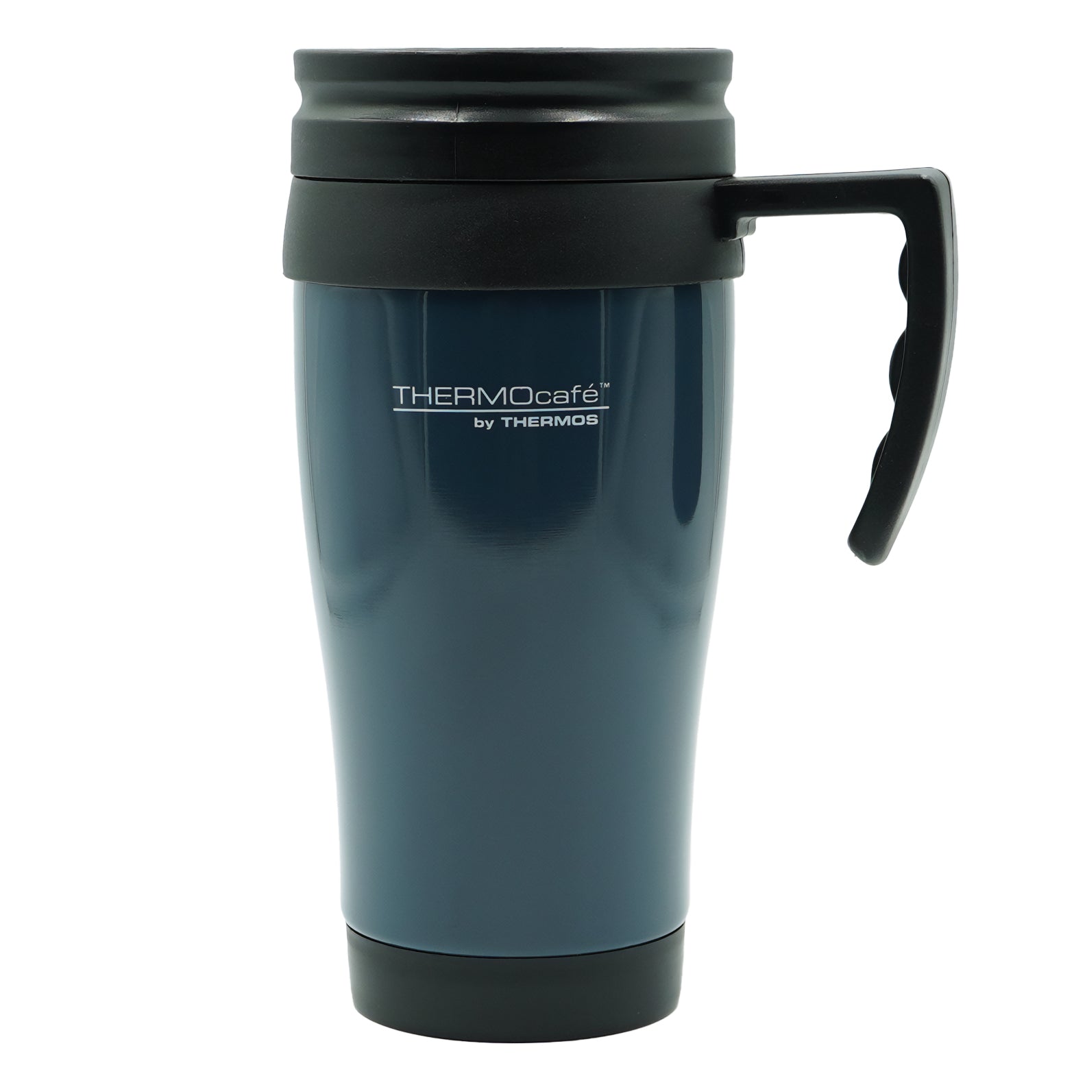 Thermos 14 oz. Foam Insulated Travel Mug - Charcoal/Navy Thermos