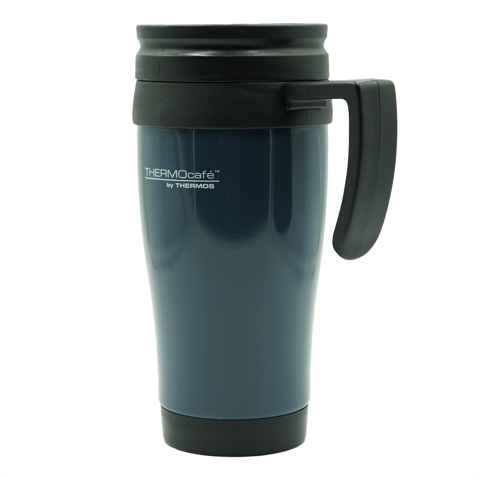 Thermos 14 oz. Foam Insulated Travel Mug - Charcoal/Navy Thermos